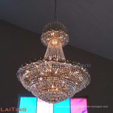 Lustre en cristal de luxe de lustre d&#39;église de remise de main 60009